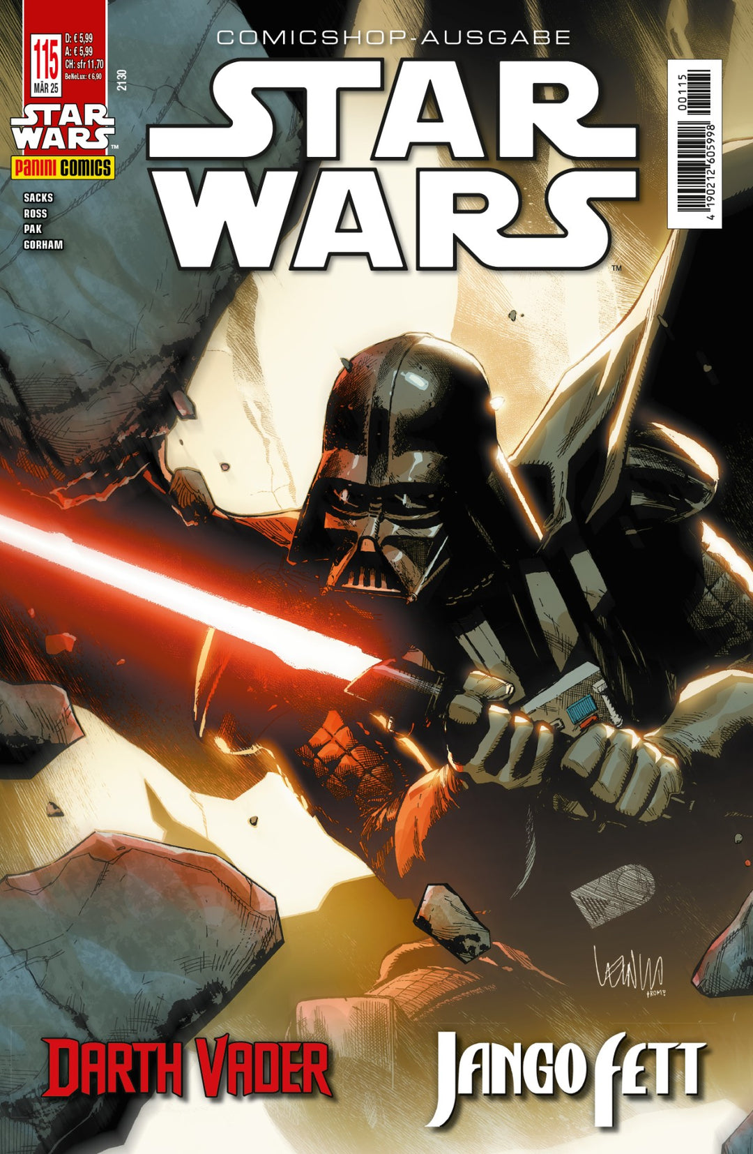 Star Wars Heftserie (Comicshop-Ausgabe) im Abo
